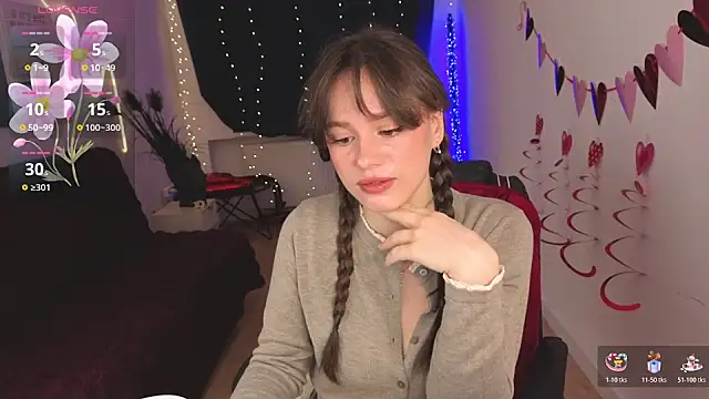 Snapshot of Emillias chatting on 7, 3, 2026 Emillias online show from 7, 3, 2026