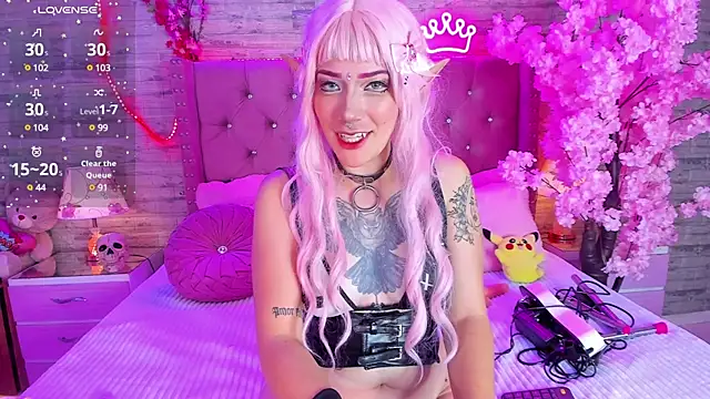 AuroraChann online show from 12, 1, 2025