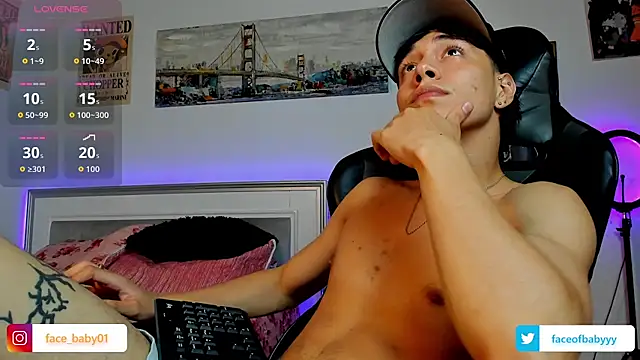 Snapshot of facebaby1 chatting on 18, 9, 2025 facebaby1 online show from 18, 9, 2025