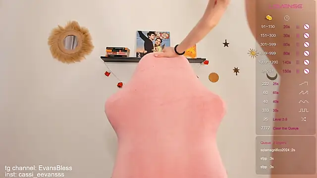 Cassie Ice online show from 3, 2, 2026