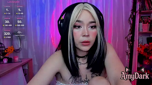  AmyDark online show from 6, 11, 2025