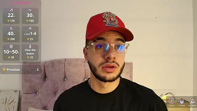 Snapshot of Amadeo_Wild chatting on 3, 12, 2025 Amadeo Wild online show from 3, 12, 2025