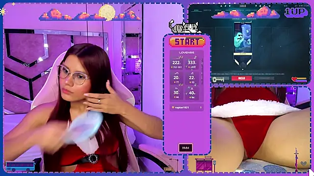 Snapshot of Sara-Hill chatting on 11, 12, 2024 Sara-Hill online show from 11, 12, 2024