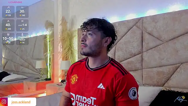 Snapshot of JossAckland chatting on 1, 3, 2026 JossAckland online show from 1, 3, 2026