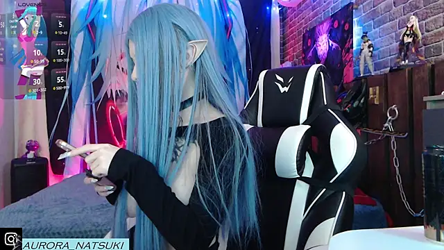 Snapshot of Aurora_Natsuki chatting on 19, 1, 2025 Aurora Natsuki online show from 19, 1, 2025