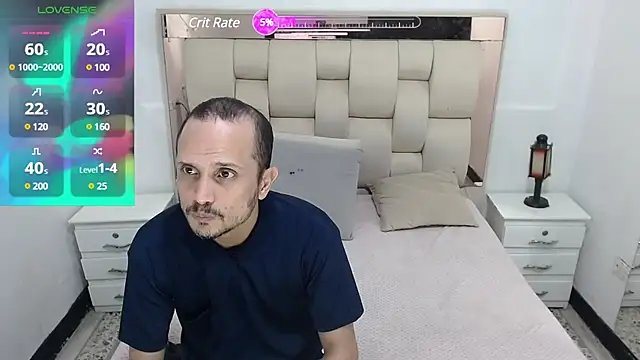 Candy and Jh0n online show from 31, 12, 2024