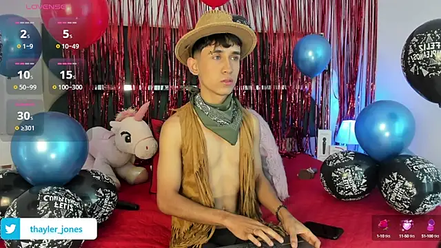 Thayler jones online show from 1, 2, 2025