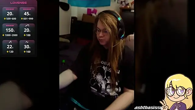 Snapshot of AshThaSissy chatting on 31, 12, 2024 AshThaSissy online show from 31, 12, 2024