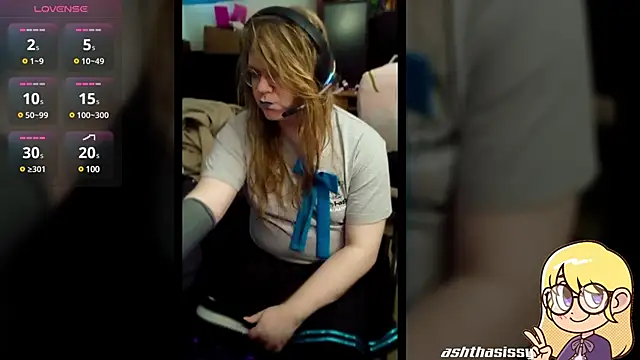 Snapshot of AshThaSissy chatting on 3, 1, 2025 AshThaSissy online show from 3, 1, 2025