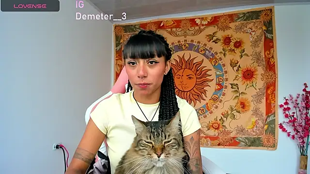 Snapshot of Demeter__ chatting on 12, 2, 2025 Demeter online show from 12, 2, 2025