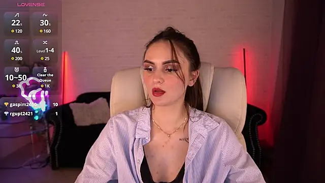 Snapshot of MilashaLovely chatting on 27, 1, 2025 MilashaLovely online show from 27, 1, 2025