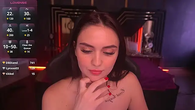 Snapshot of MilashaLovely chatting on 7, 3, 2025 MilashaLovely online show from 7, 3, 2025