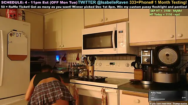 IsabelleRaven online show from 19, 9, 2025