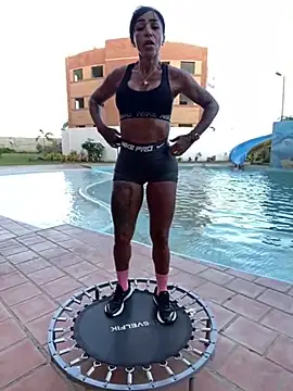 Snapshot of Alison_fitness chatting on 22, 1, 2025 Alison fitness online show from 22, 1, 2025