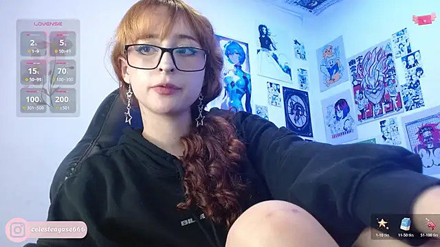 Snapshot of CelesteAyase chatting on 10, 1, 2026 CelesteAyase online show from 10, 1, 2026