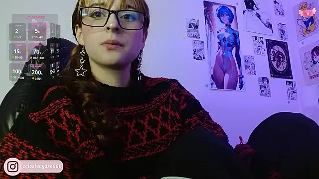 Snapshot of CelesteAyase chatting on 17, 1, 2026 CelesteAyase online show from 17, 1, 2026