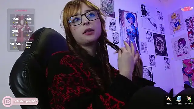 Snapshot of CelesteAyase chatting on 20, 2, 2026 CelesteAyase online show from 20, 2, 2026