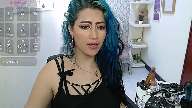 scarleth blue online show from 11, 1, 2025