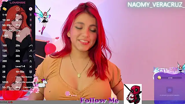 Naomy veracruz  online show from 12, 3, 2025