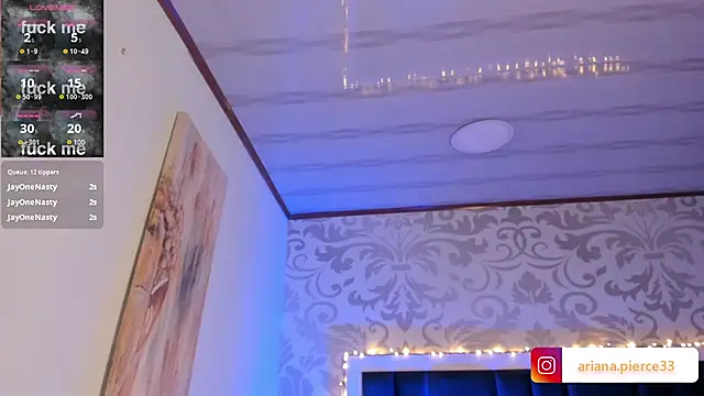 Ariana Pierce online show from 9, 3, 2025