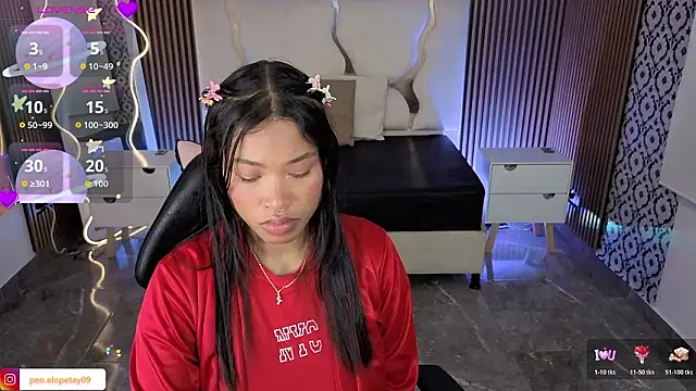 penelope tay1 online show from 1, 3, 2026