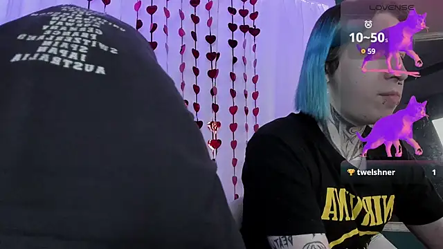 Snapshot of Milten-Trish chatting on 15, 2, 2025 Milten-Trish online show from 15, 2, 2025