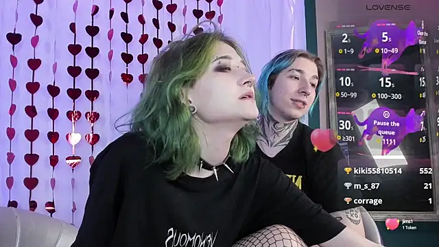 Snapshot of Milten-Trish chatting on 18, 2, 2025 Milten-Trish online show from 18, 2, 2025