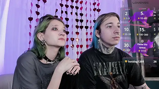 Snapshot of Milten-Trish chatting on 22, 2, 2025 Milten-Trish online show from 22, 2, 2025