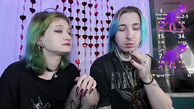 Snapshot of Milten-Trish chatting on 1, 3, 2025 Milten-Trish online show from 1, 3, 2025