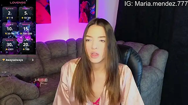 Snapshot of maria_mendez_ chatting on 19, 1, 2025 maria mendez  online show from 19, 1, 2025