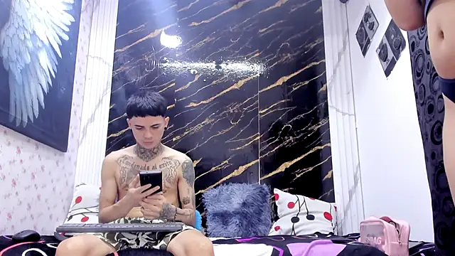 Snapshot of exotic_hot_couple chatting on 17, 5, 2026 exotic hot couple online show from 17, 5, 2026