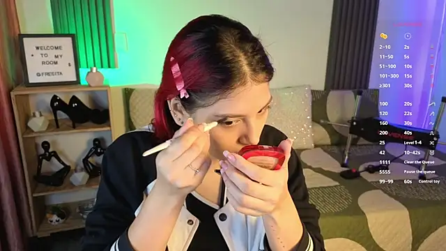 Fresita Rosita online show from 23, 10, 2025