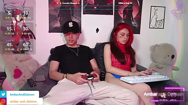 Snapshot of Ambar_and_daimon_ chatting on 31, 10, 2025 Ambar and daimon online show from 31, 10, 2025