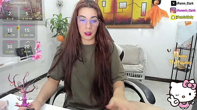 Pammela Clarkk online show from 28, 10, 2025