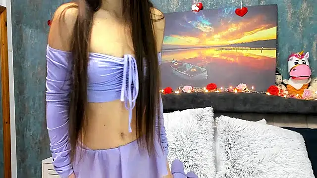 Snapshot of EmaLowe chatting on 25, 2, 2025 EmaLowe online show from 25, 2, 2025