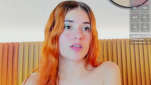 alliss ginger  online show from 9, 2, 2025