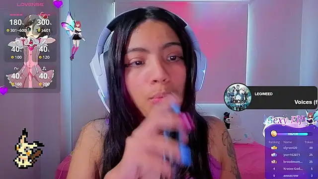 Snapshot of Lovelyamyy chatting on 8, 1, 2026 Lovelyamyy online show from 8, 1, 2026