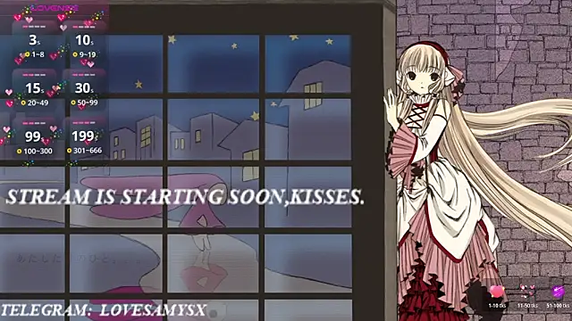 Lovelyamyy online show from 13, 5, 2026
