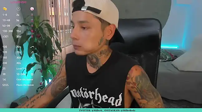 Snapshot of tattokoi chatting on 1, 3, 2025 tattokoi online show from 1, 3, 2025