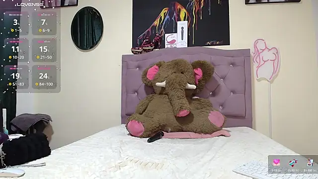 Emmie Hot online show from 19, 12, 2025