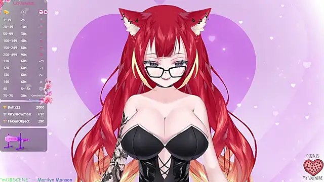 LewdKira VT online show from 12, 2, 2025