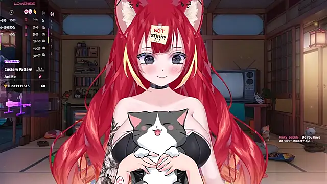 LewdKira VT online show from 8, 3, 2025