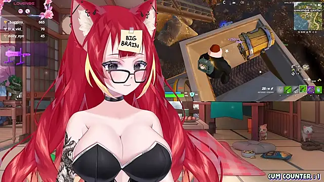 LewdKira VT online show from 17, 3, 2025