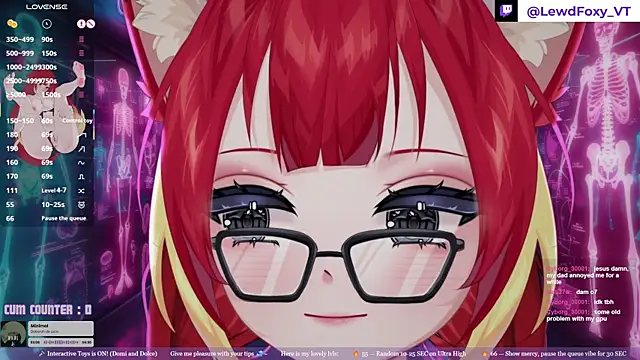 Snapshot of LewdKira_VT chatting on 12, 4, 2026 LewdKira VT online show from 12, 4, 2026