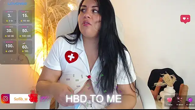 Sofi BBW online show from 27, 5, 2026