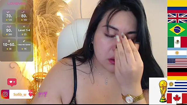 Snapshot of Sofi_BBW chatting on 18, 6, 2026 Sofi BBW online show from 18, 6, 2026