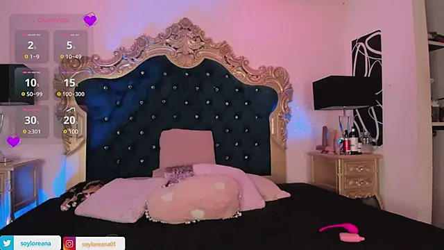 Loreanna Joy online show from 1, 3, 2025