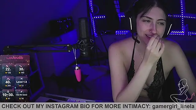 Snapshot of Gamergirl-Linela chatting on 8, 9, 2025 Gamergirl-Linela online show from 8, 9, 2025