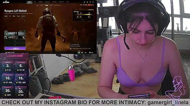 Gamergirl-Linela online show from 4, 10, 2025