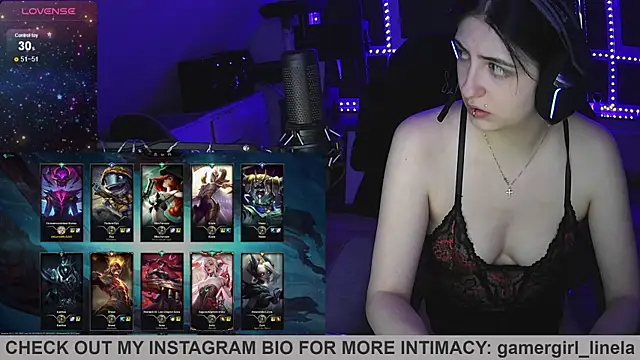 Gamergirl-Linela online show from 11, 7, 2026